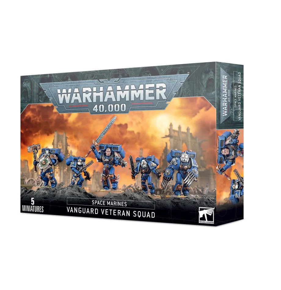 WARHAMMER 40K SPACE MARINES: VANGUARD VETERAN SQUAD