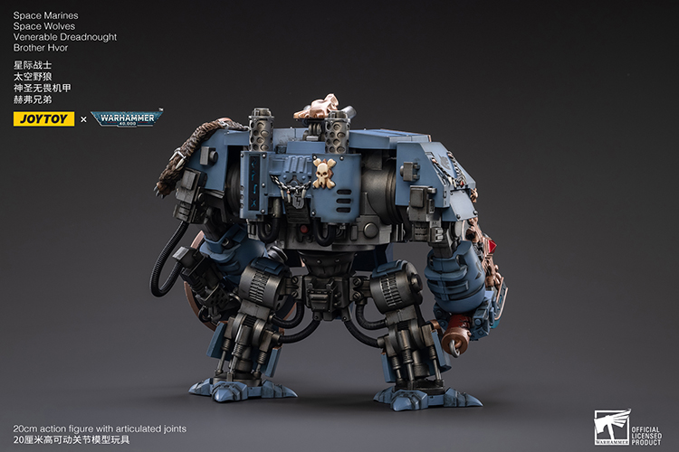 (JOYTOY) Space Marines Space Wolves Venerable Dreadnought Brother Hvor JT2764-1682774970.jpg