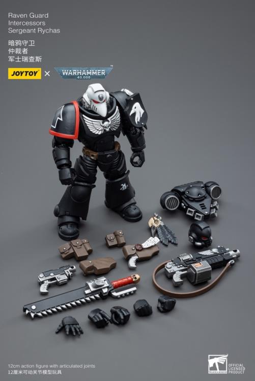 [JoyToy] Action Figure Warhammer 40K Raven Guard Intercessors Sergeant Rychas JT4577-1683959070.jpg