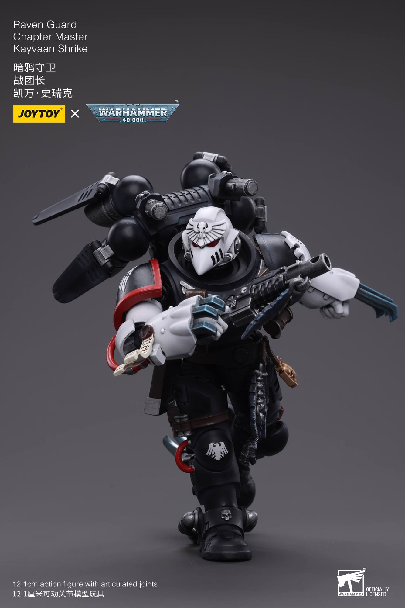 [JoyToy] Action Figure Warhammer 40K Raven Guard Chapter Master Kayvaan Shrike JT6427-1687172871.jpeg