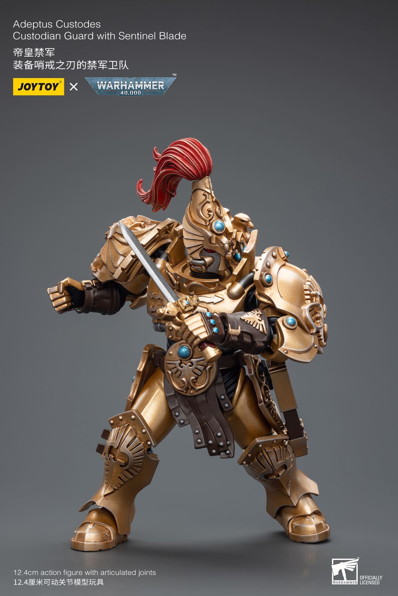 [JOYTOY] Adeptus Custodes Custodian Guard with Sentinel Blade JT7837-1701782650.jpg