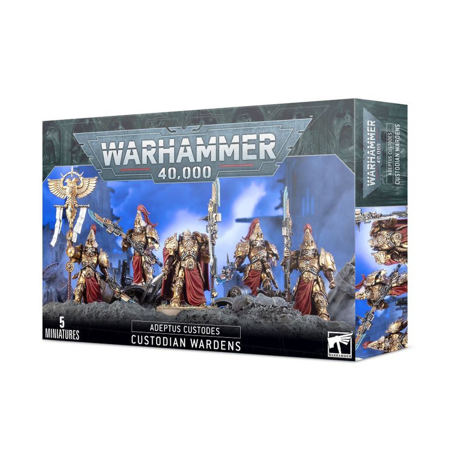 WARHAMMER 40K ADEPTUS CUSTODES: CUSTODIAN WARDENS
