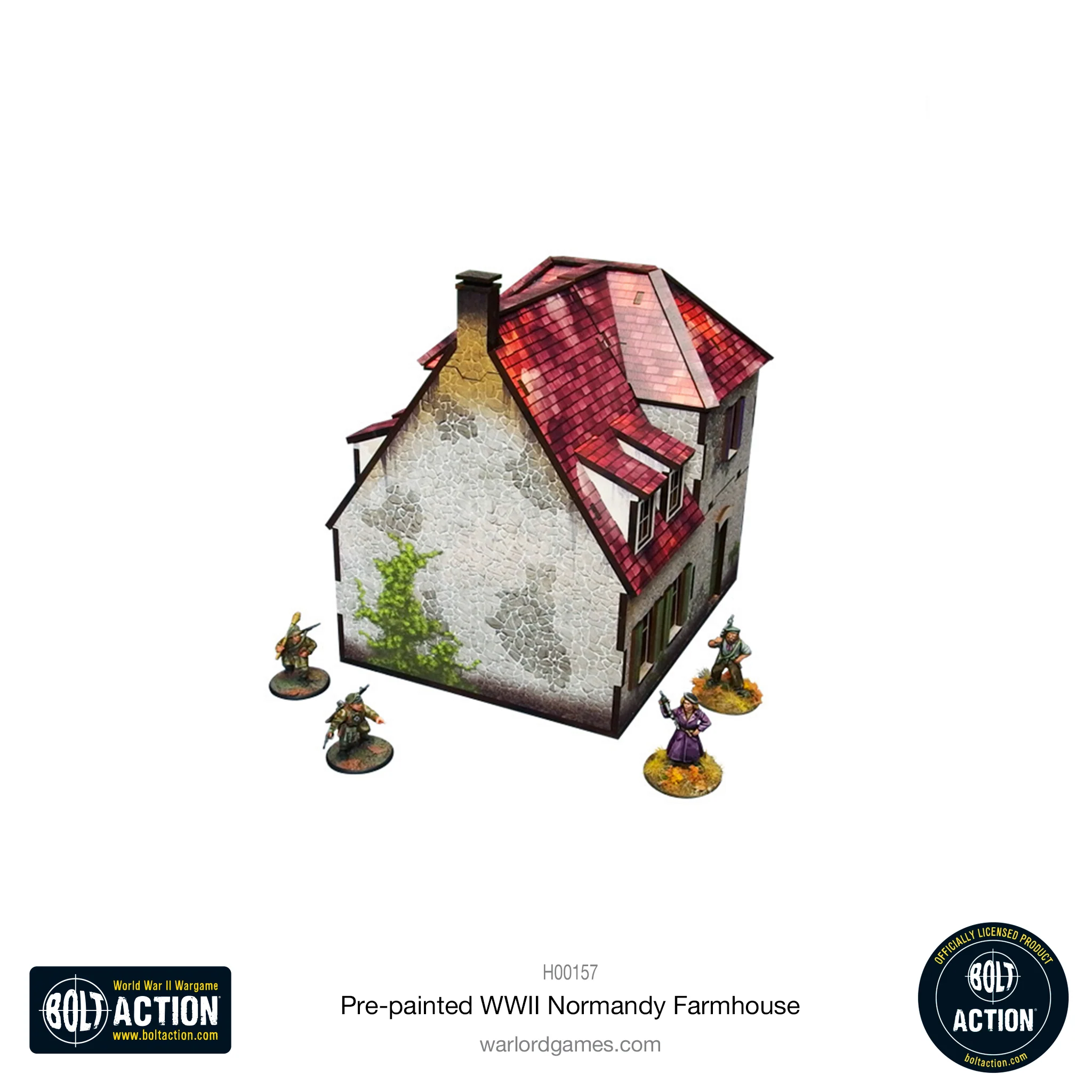 Bolt Action: Pre-painted WWII Normandy Farmhouse-1711114574-JOPp0.webp