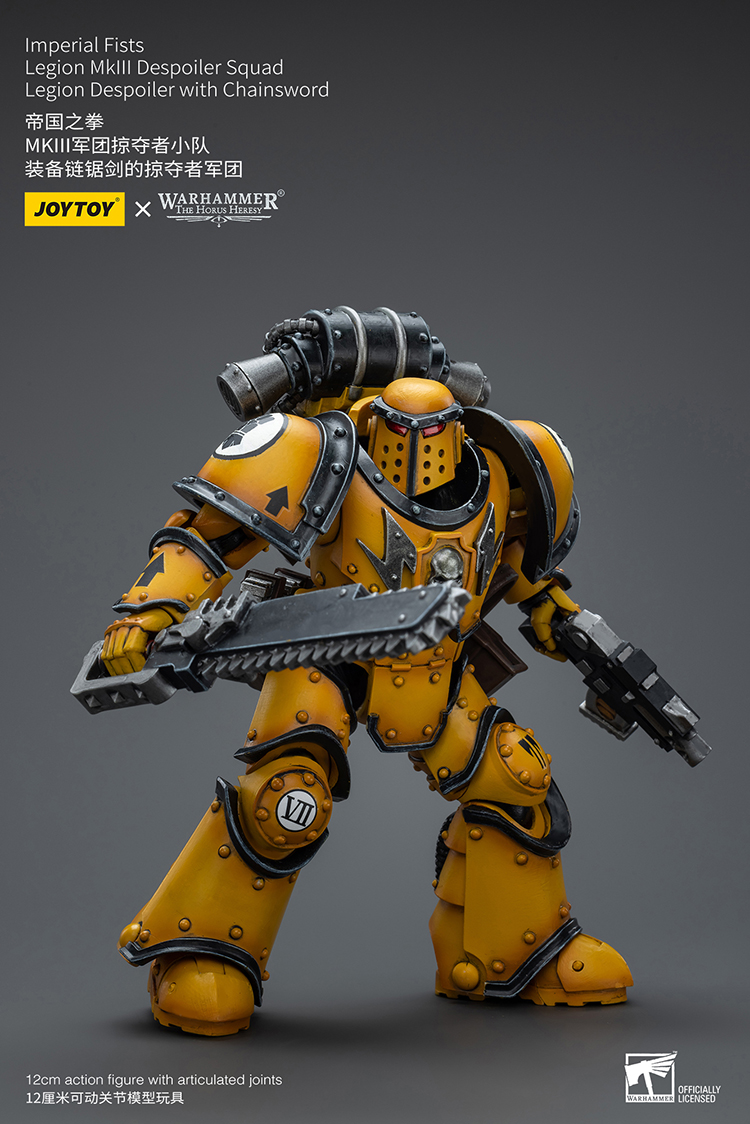[JOYTOY]Imperial Fists Legion MkIII Despoiler Squad Legion Despoiler with Chainsword JT9091-1711269992-43fmQ.jpg