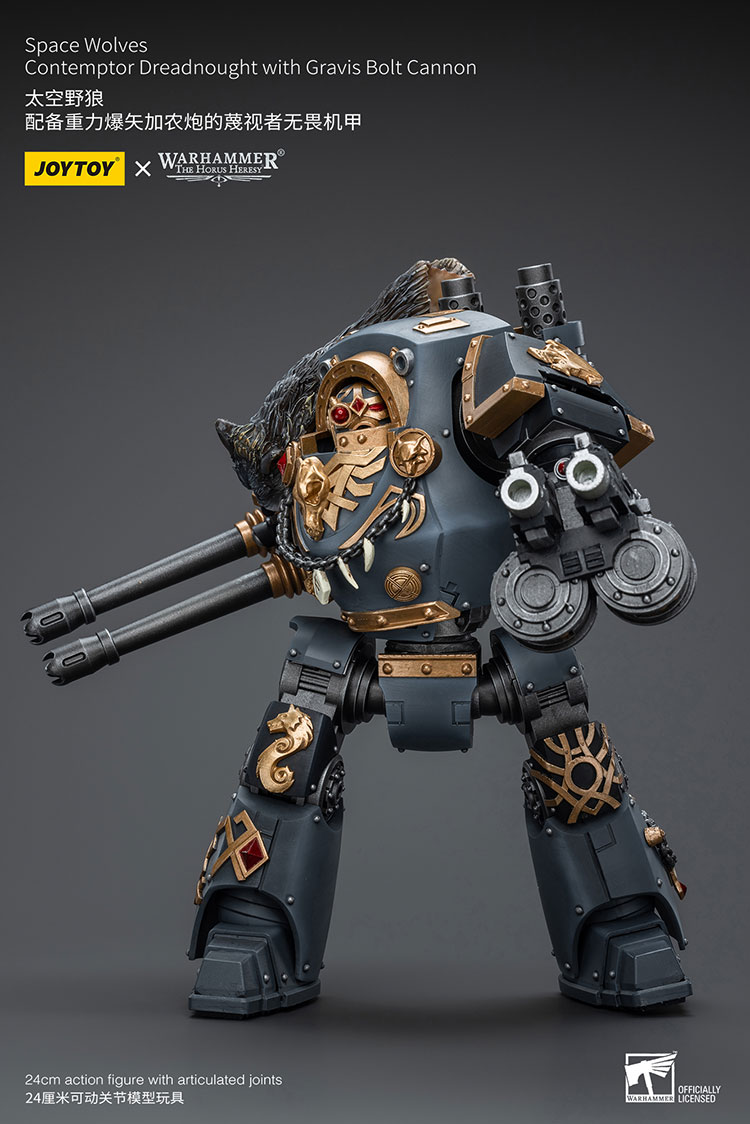 (JOYTOY) Space Wolves Contemptor Dreadnought with Gravis Bolt Cannon JT9961-1717840207-wDmQ2.jpg