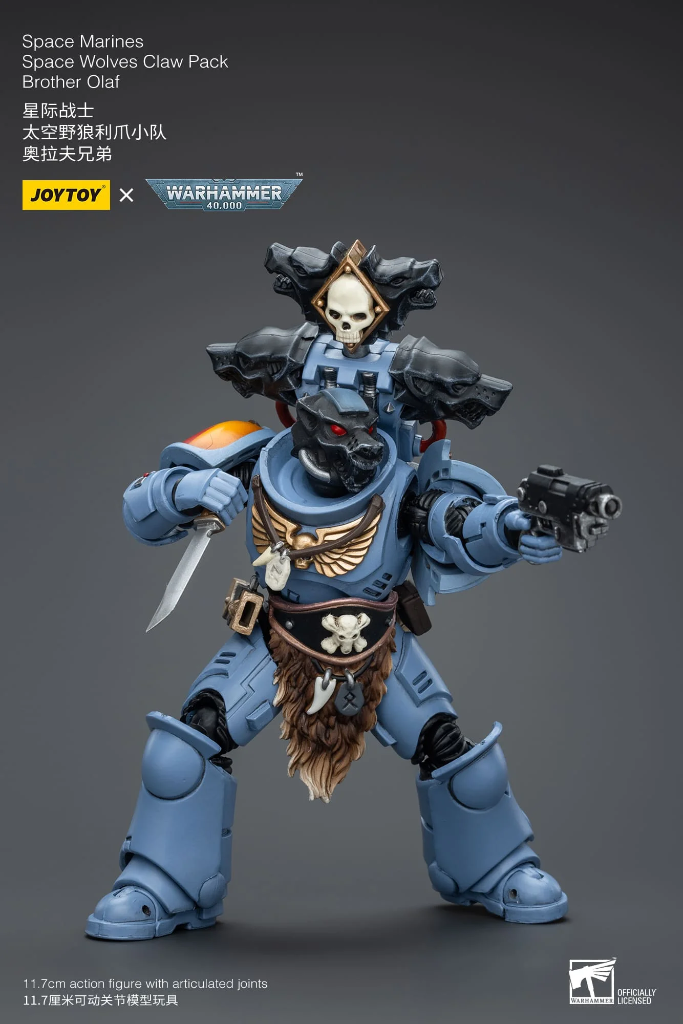 (JOYTOY) Space Wolves Claw Pack Brother Olaf  JT2726-1717843557-cWhoo.webp