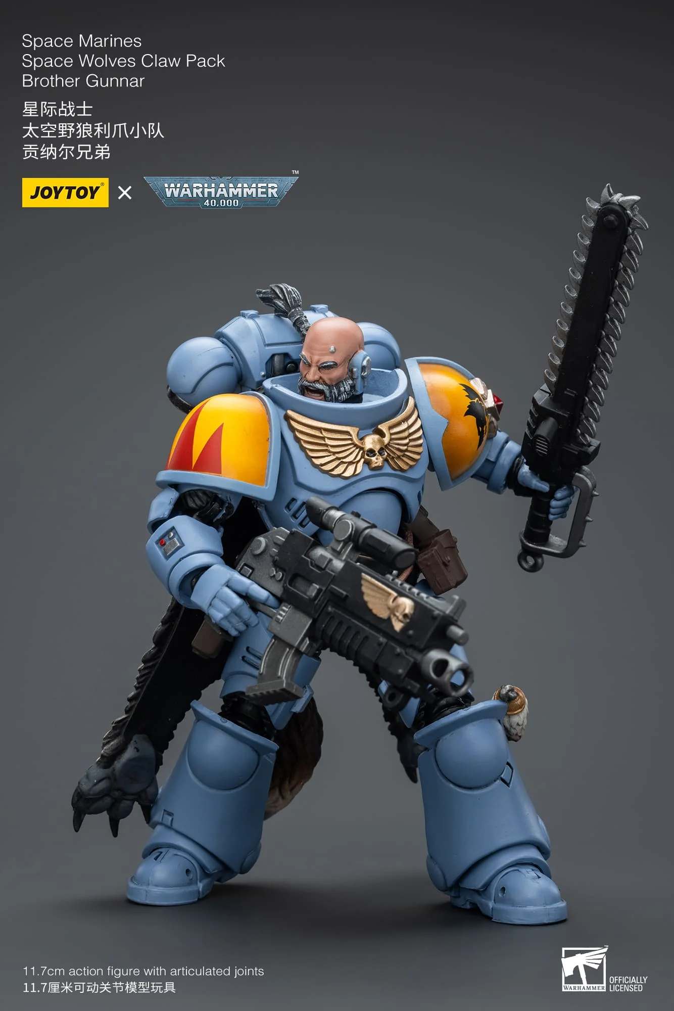 (JOYTOY) Space Marines Space Wolves Claw Pack Brother Gunnar JT2719-1717843785-TdPtc.webp