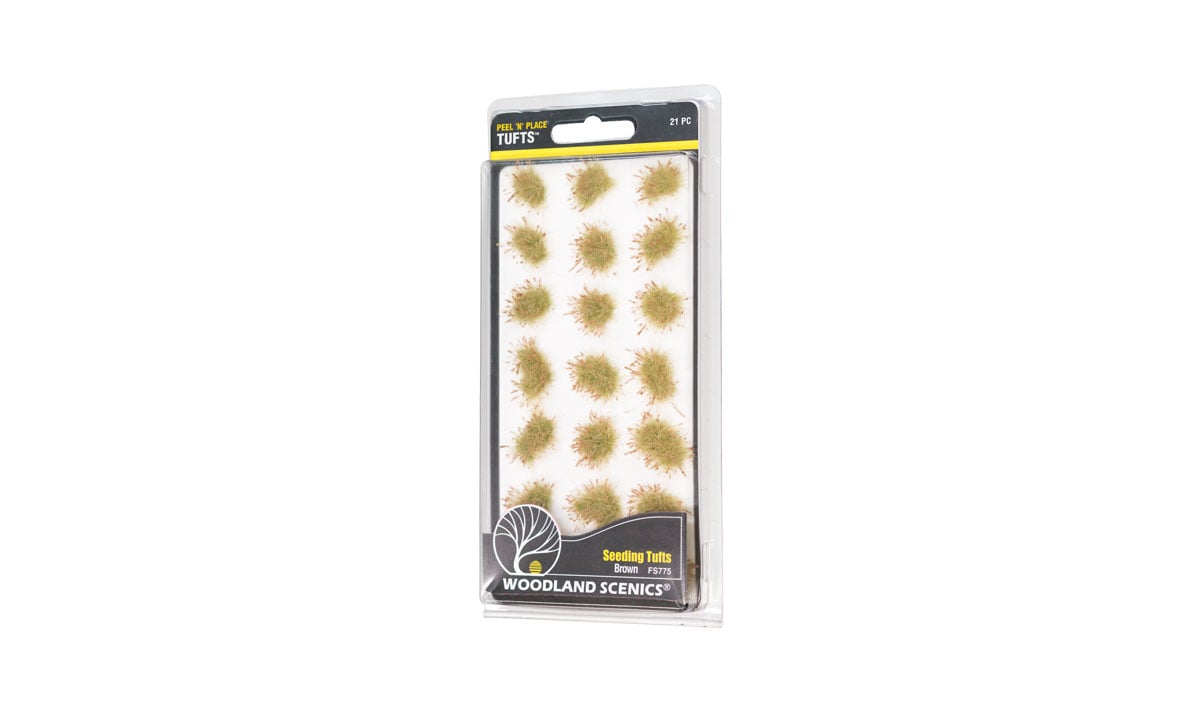 (WOODLAND SCENICS) BROWN SEEDING TUFTS FS775