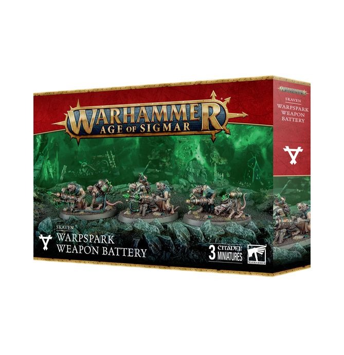 WARHAMMER AOS SKAVEN: WARPSPARK WEAPON BATTERY