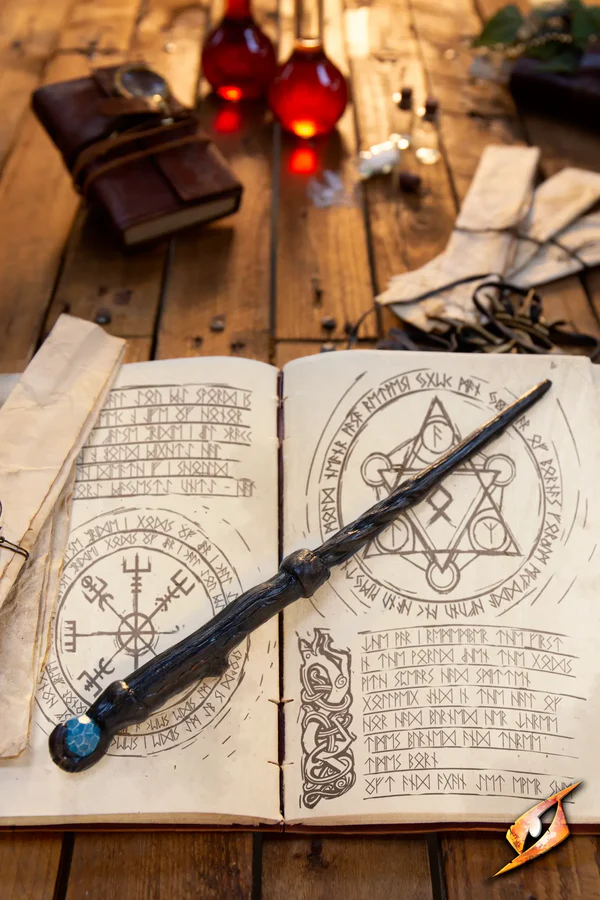 (Epic Armoury) Druid Wand - Dark Brown
