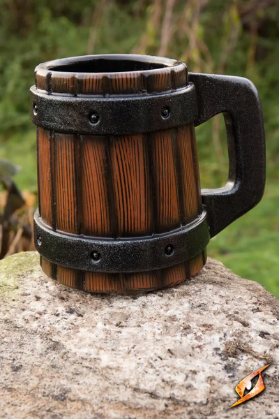 (Epic Armoury) Foam: Beermug with metal bands - 20 cm