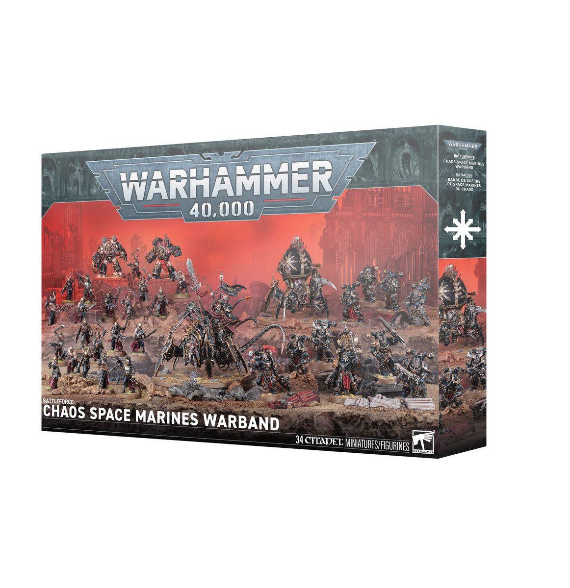 (PRE ORDER) Battleforce: Chaos Space Marines Warband